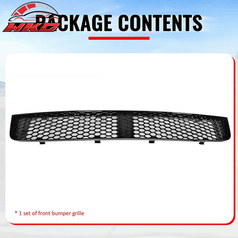 Wholesale 11-14 Subaru Impreza WRX & WRX STI Gloss Black Honeycomb Lower Grille PP - Wikond Auto