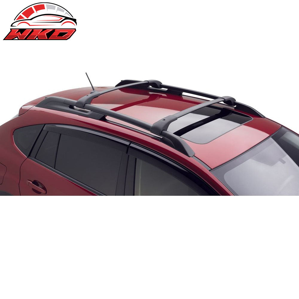 Fits 12-16 Subaru Impreza XV Crosstrek 2PCS Roof Rack Rail Carrier Cross Bar