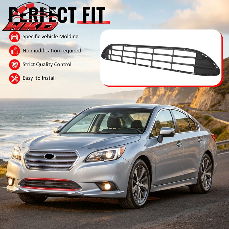Wholesale 15-17 Subaru Legacy OE Style Front Bumper Hood Lower Grille Replacement ABS - Wikond Auto