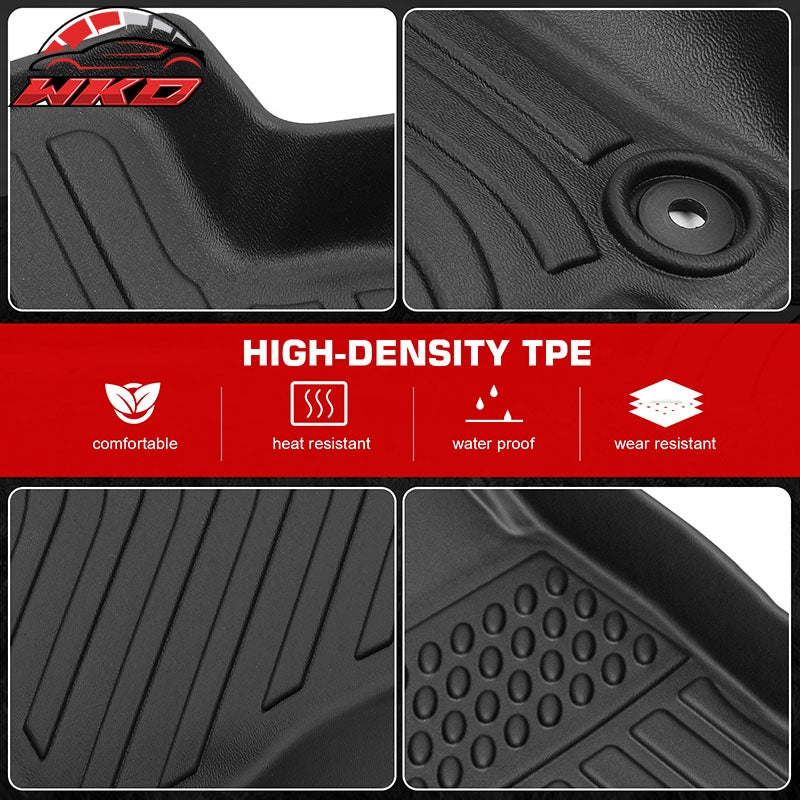 Fits 05-09 Subaru Legacy & Outback TPE All Weather 3D Floor Mats Liner Carpets