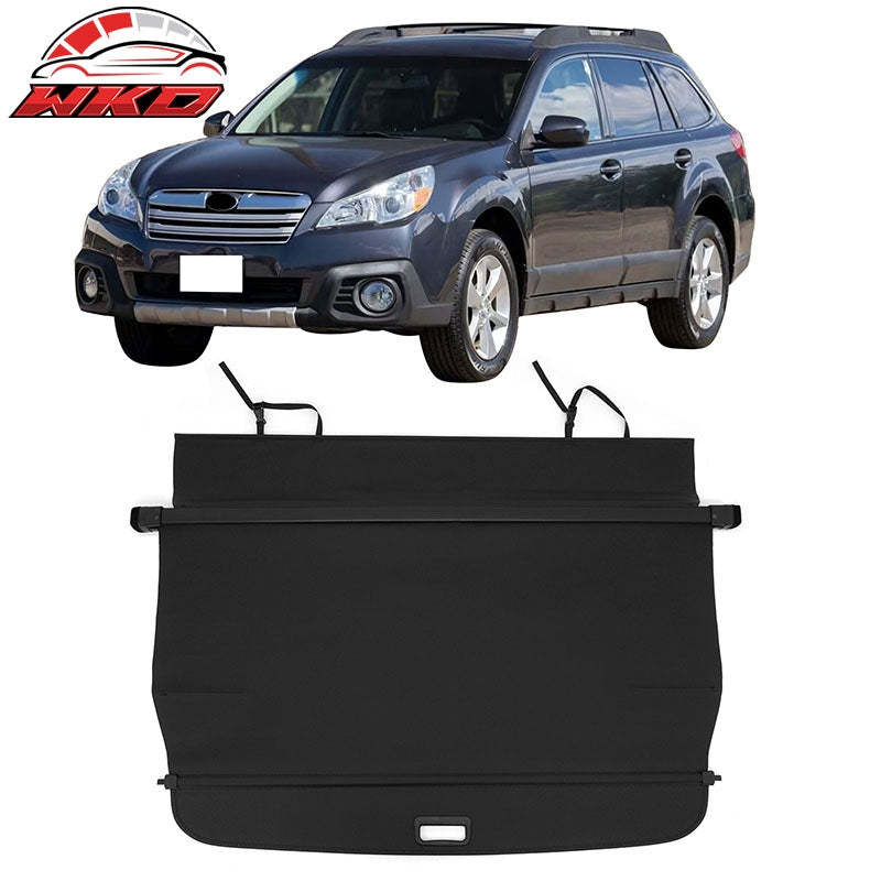 Wholesale 10-14 Subaru Outback Retractable Rear Cargo Cover Carbon Fiber Texture - Wikond Auto