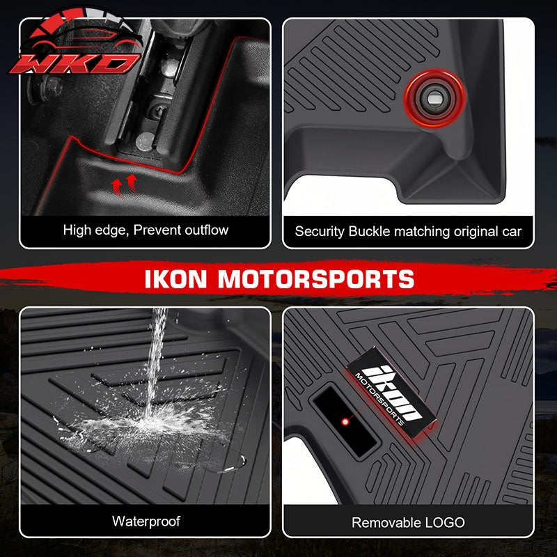 Fits 2026 Subaru Outback TPE All Weather Waterproof 3D Floor Mats Liner Carpets