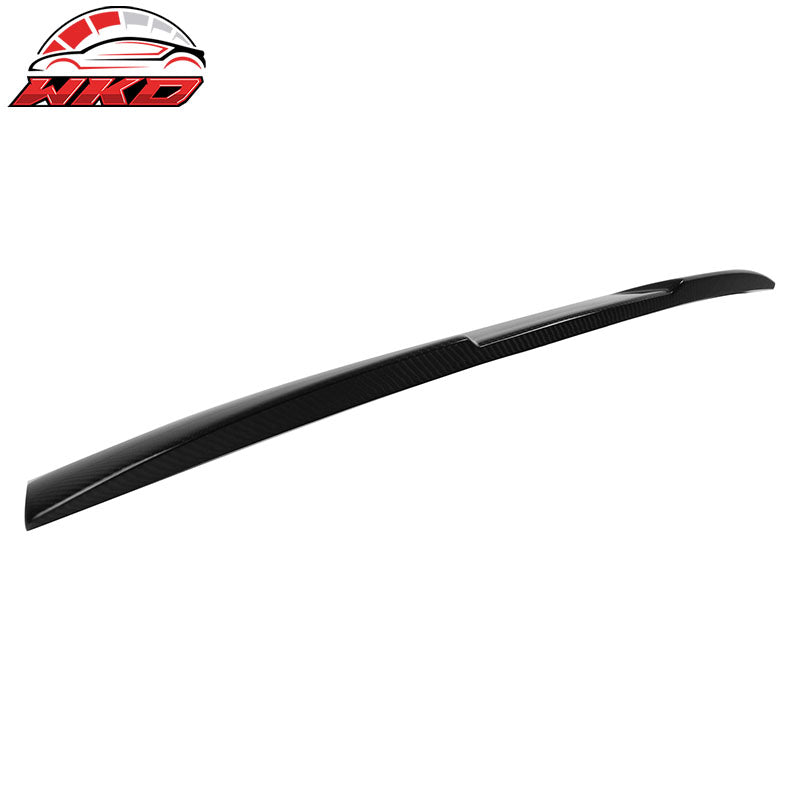 Fits 15-21 Subaru WRX STI V Style Rear Roof Spoiler Carbon Fiber CF