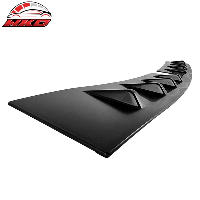 Fits 22-26 Subaru WRX D2 Style Rear Roof Window Spoiler W/Shark Fins Unpainted