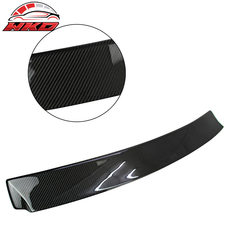 Fits 15-21 Subaru WRX STI Ikon Style Roof Spoiler - Matte Carbon Fiber