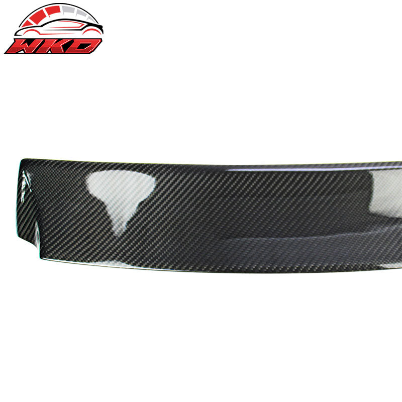 Fits 15-21 Subaru WRX STI Ikon Style Roof Spoiler - Matte Carbon Fiber