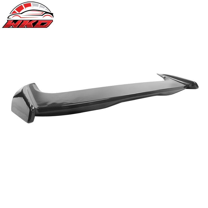Fits 18-23 Crosstrek & 17-23 Impreza IKON Roof Spoiler Carbon Fiber Print ABS