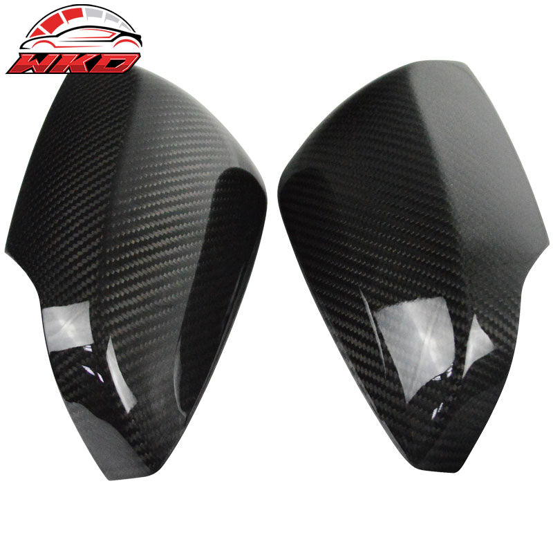 Wholesale 15-21 Subaru WRX STI Side Rear View Mirror Cover Trim - Carbon Fiber CF