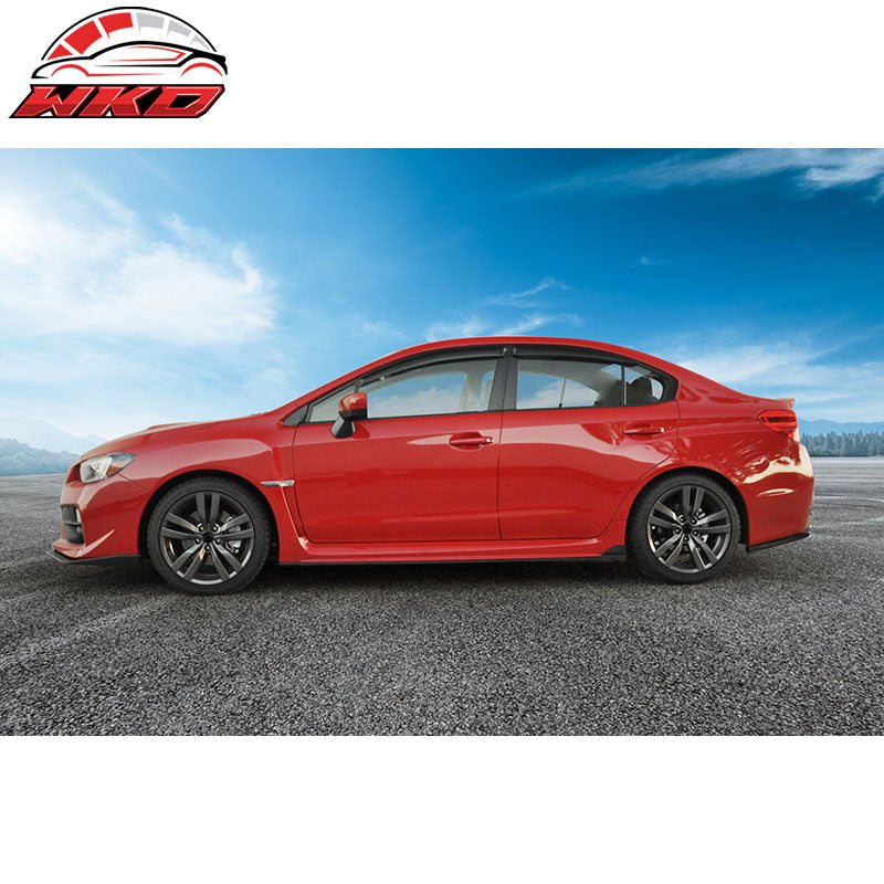 Wholesale 15-21 Subaru WRX STI Sedan Side Skirts Extension - Carbon Fiber (CF) - Wikond Auto
