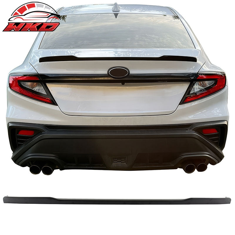 Wholesale 22-26 Subaru WRX 5th Gen D Style Rear Trunk Spoiler Wing Lip Gloss Black