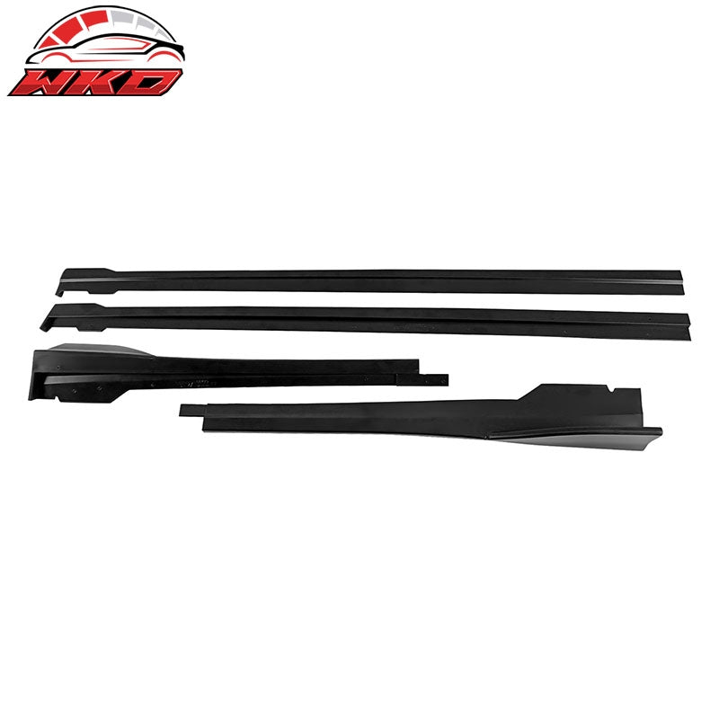 Fits 22-26 Subaru?WRX 5th Gen Matte Black Side Skirts Extension Rocker Panel 4PC