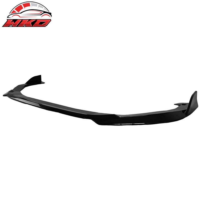 Fits 22-26 Subaru WRX 5th VB 3PCS Front Bumper Lip Spoiler Splitter Gloss Black
