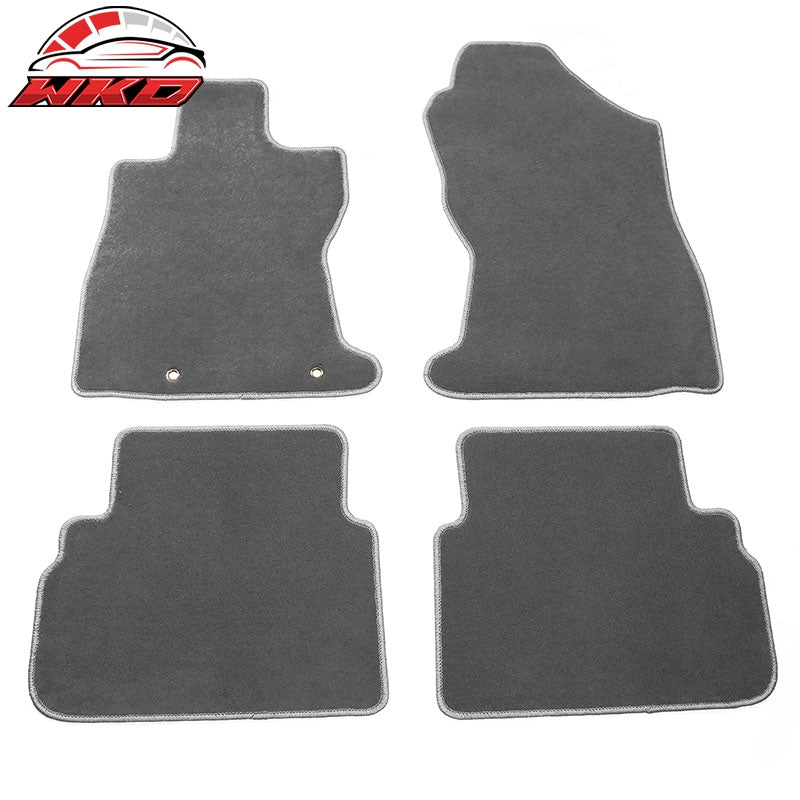 Wholesale 22-26 Subaru WRX Gray Auto Floor Mats Car Liners Carpets Nylon 4PCS