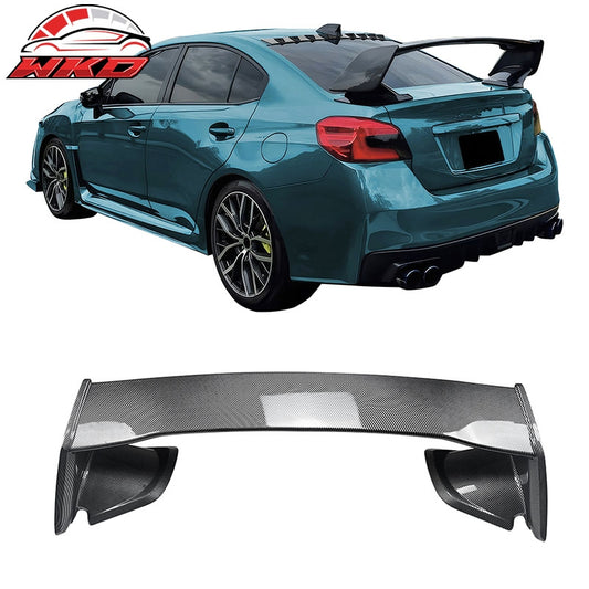Wholesale For 15-21 Subaru WRX 12-16 Impreza STI Carbon Fiber Print Rear Trunk Spoiler ABS - Wikond Auto