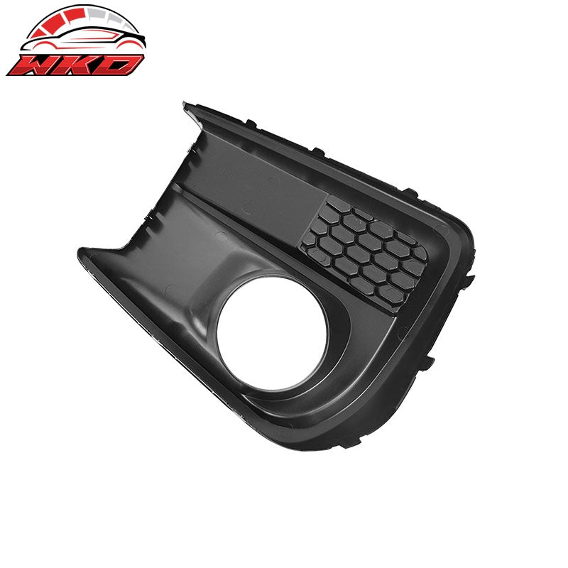 Fits 18-21 Subaru WRX Limited OE Style 2PCS Front Fog Light Bezel Textured Black