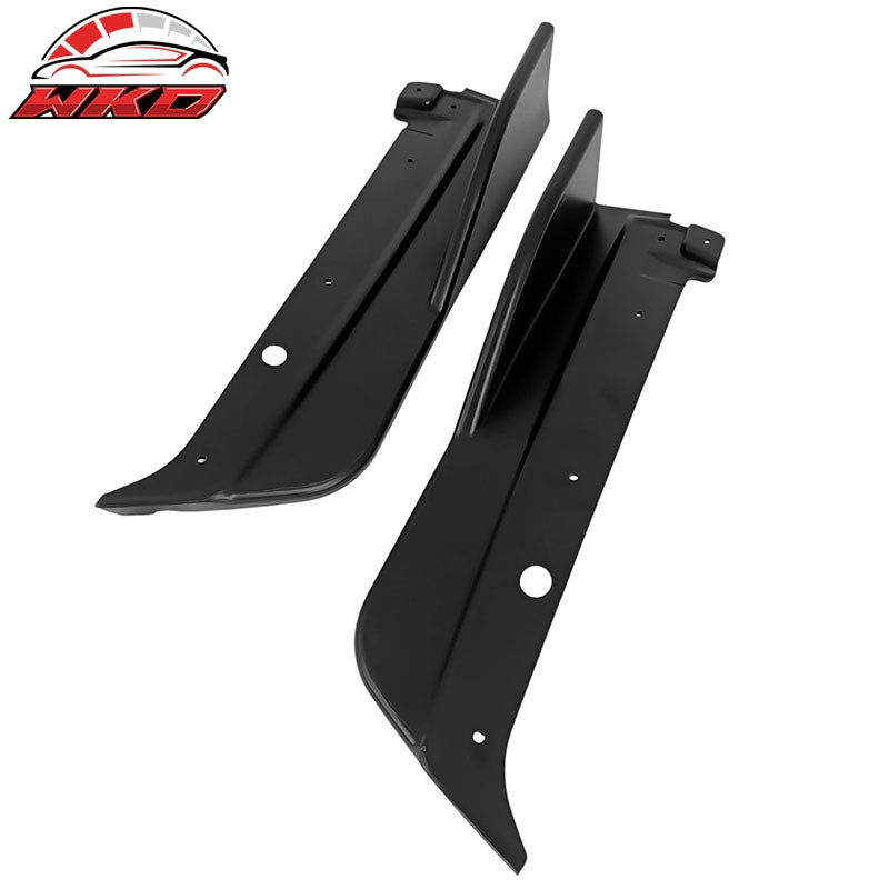 Fits 22-26 Subaru?WRX Matte Black D Style Rear Bumper Lip Side Corner Aprons Cap
