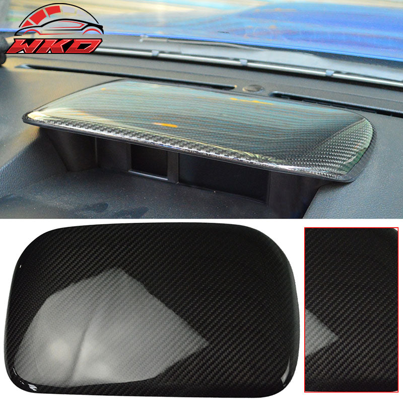 Fits 15-21 WRX STI OE Dashboard Meter Panel Cover Carbon Fiber