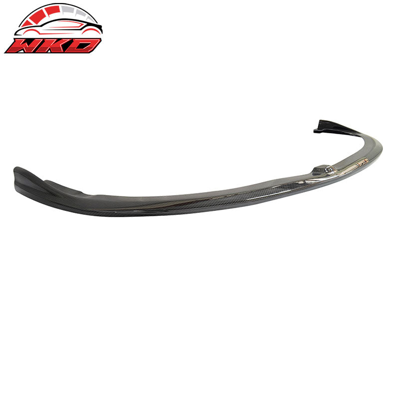 Fits 08-10 Subaru Impreza WRX STI CS Style Front Bumper Lip Matte Carbon Fiber