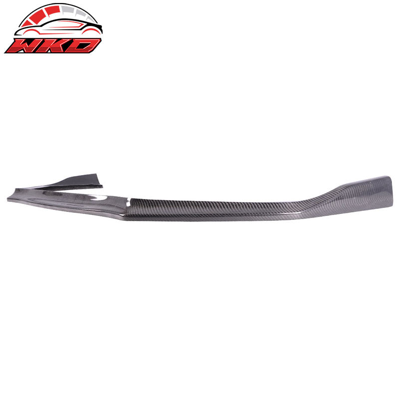 Fits 15-21 Subaru WRX STI CS Front Bumper Lip Matte Carbon Fiber