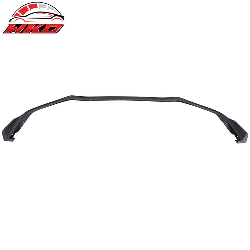 Fits 15-21 Subaru WRX STI CS Front Bumper Lip Matte Carbon Fiber
