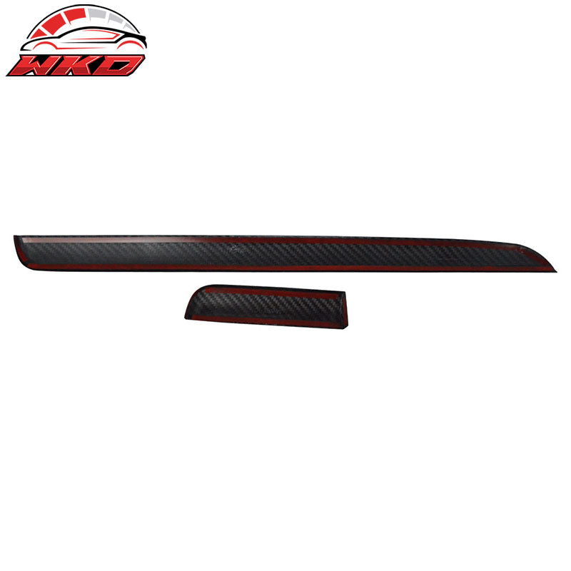 Fits 15-21 Subaru WRX STI OE Style Front Glove Box Cover Trim Matte Carbon Fiber