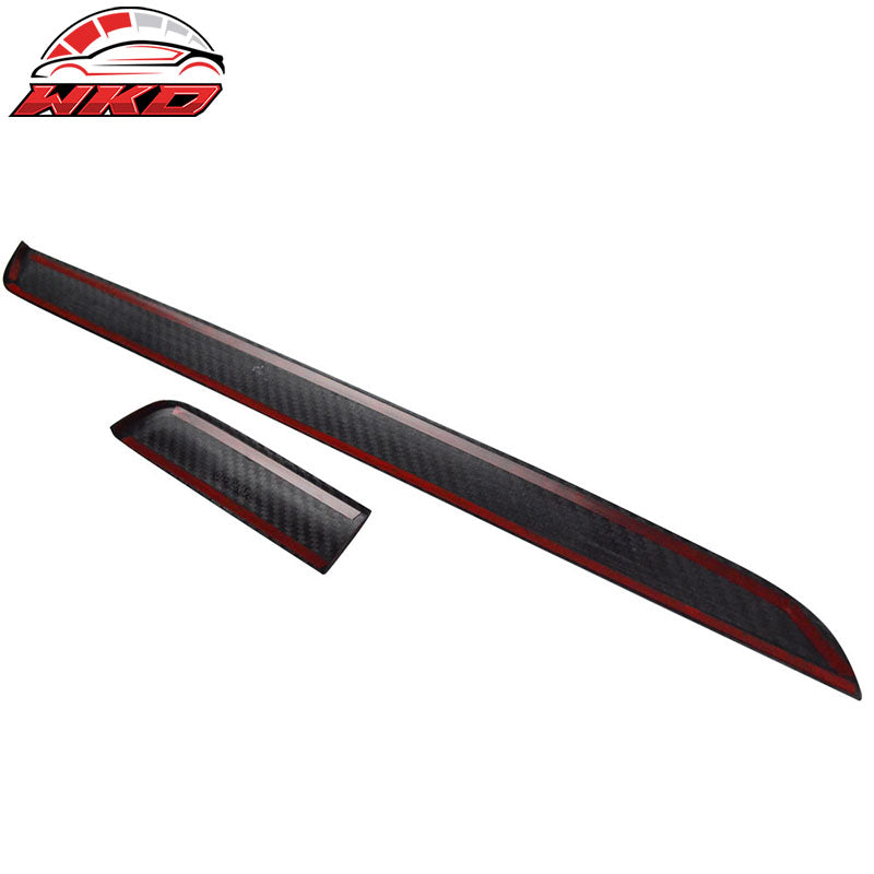 Fits 15-21 Subaru WRX STI Interior Glove Box Decoration Cover Carbon Fiber CF