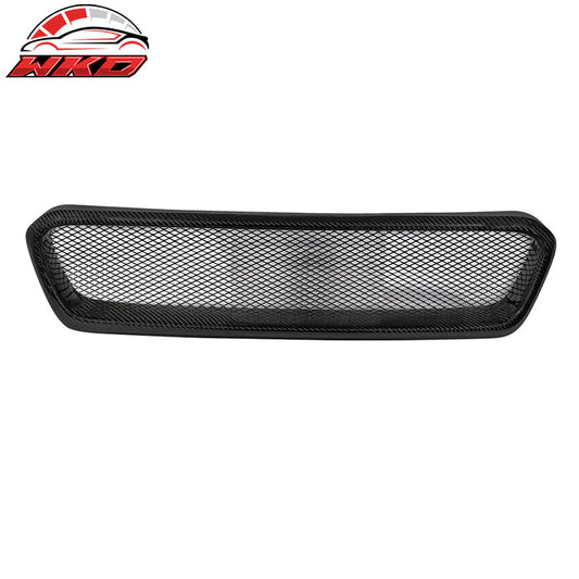 Wholesale 15-17 Subaru WRX STI CS Style Front Grille Cover Trim - Matte Carbon Fiber