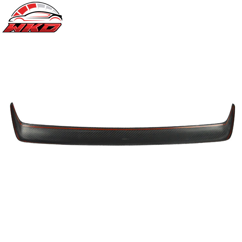 Fits 15-17 Subaru WRX STI Front Grille Grill Garnish Cover Trim Carbon Fiber CF