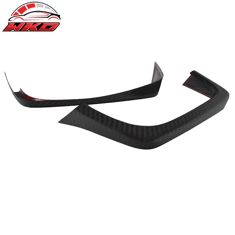 Wholesale 15-21 Subaru WRX STI Rear Exhaust Pipe Cover Heat Shield Matte Carbon Fiber