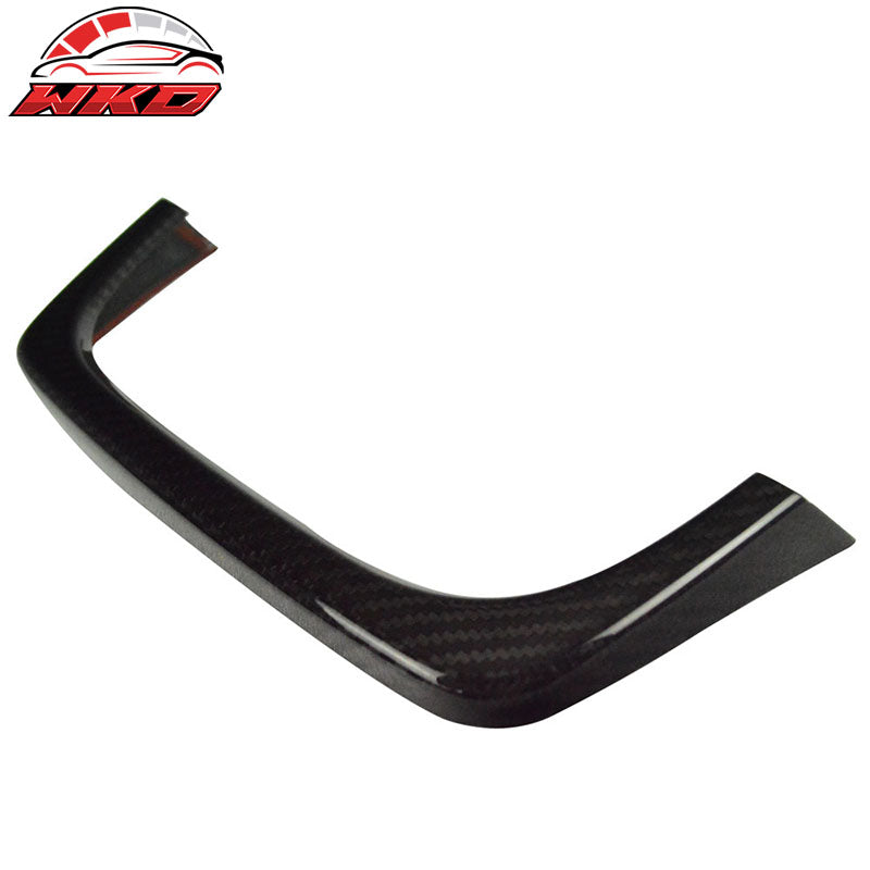 Fits 15-21 Subaru WRX STI Rear Exhaust Pipe Cover Heat Shield Matte Carbon Fiber