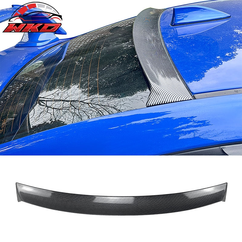 Wholesale 15-21 Subaru WRX STI IKON Style Rear Roof Spoiler Wing Carbon Fiber Print
