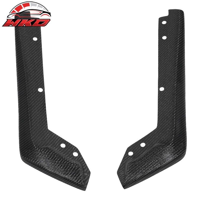 Wholesale 15-21 Subaru WRX/STI Rear Bumper Apron Splitters - Matte Carbon Fiber
