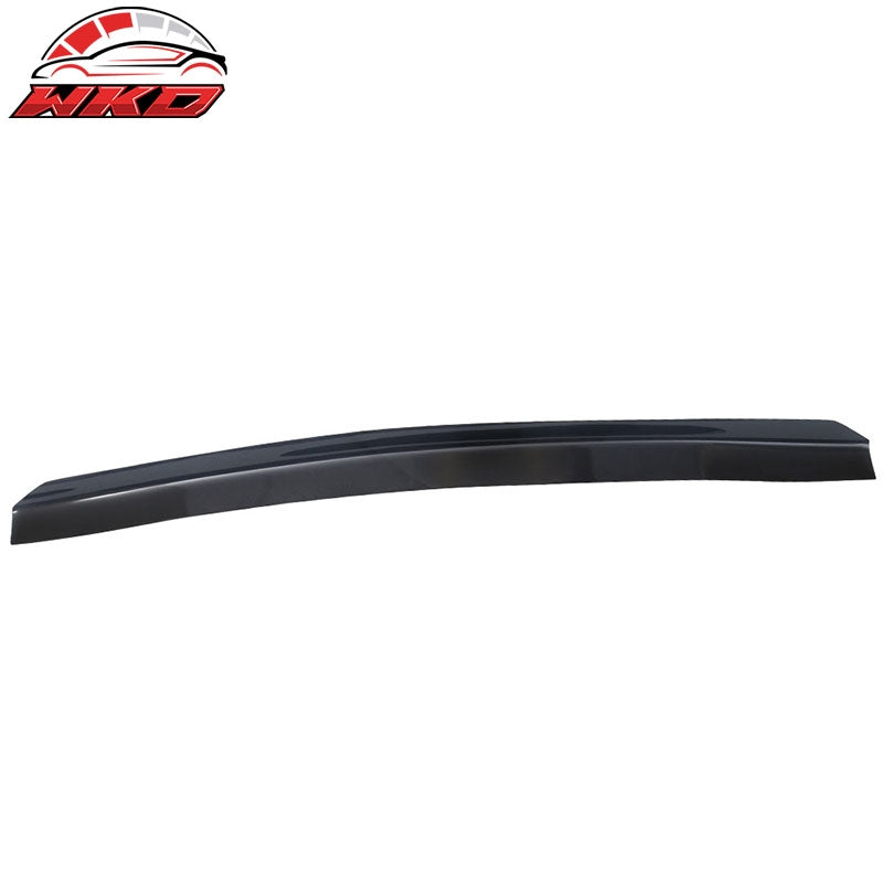 Fits Subaru WRX STI Top Gurney Flap Add-On Trunk Spoiler Wing Transparent Smoke