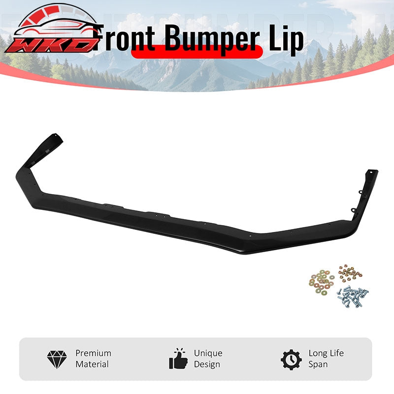Fits 15-21 Subaru WRX STI V-Limited Style Front Bumper Lip Splitter Unpainted PP