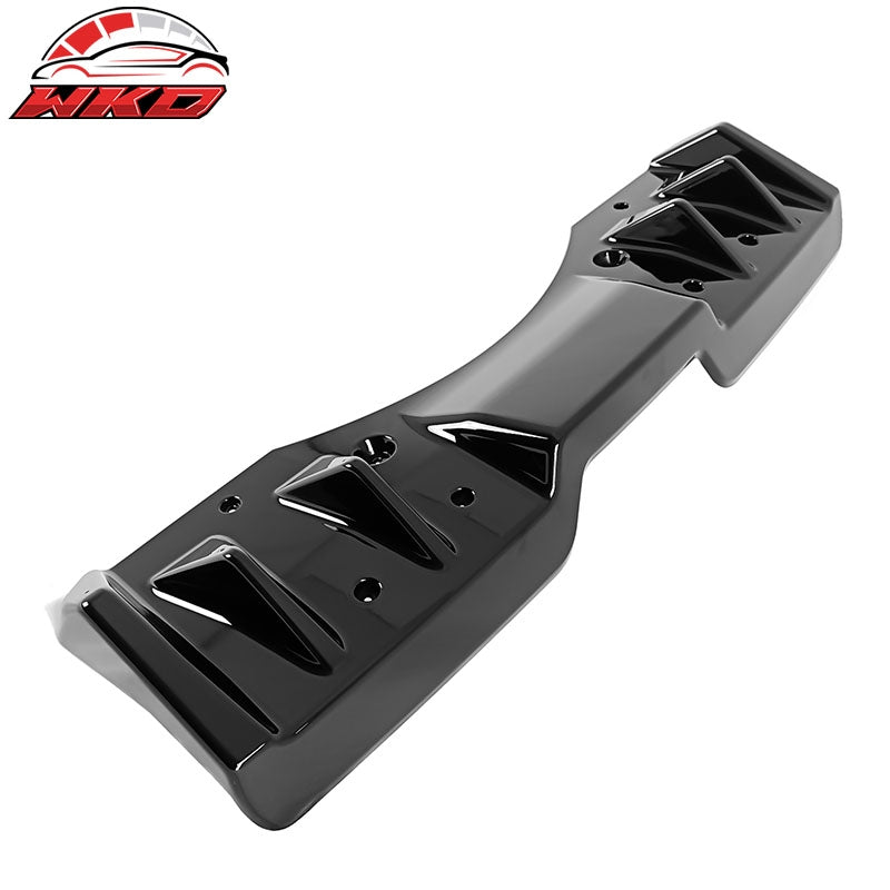Fits 22-26 Subaru WRX VB 5th Added On Shark Fin Rear Bumper Diffuser Gloss Black