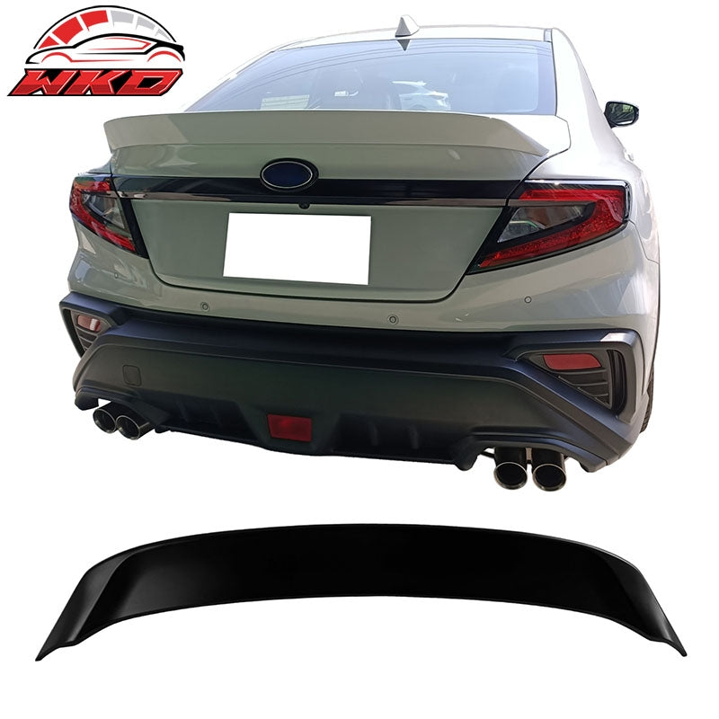 Wholesale 2022-2026 Subaru WRX VB DTO Style Rear Trunk Spoiler Wing ABS Primer Black