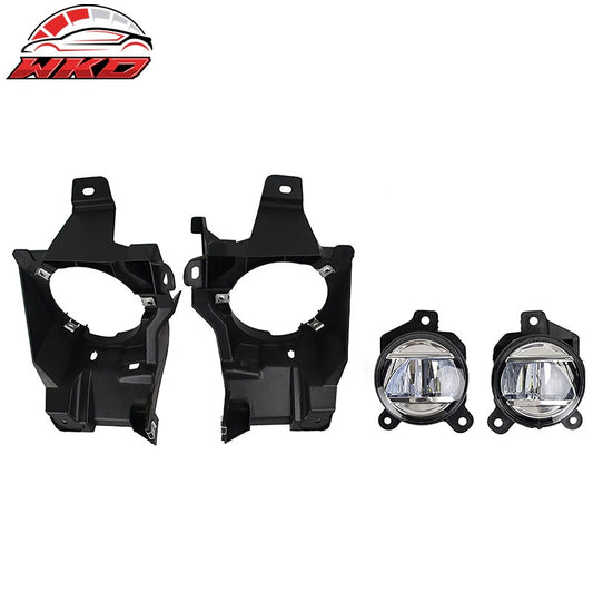 Wholesale 22-26 Subaru WRX VB Front Bumper LED Fog Lights Lamp Replacement W/Brackets - Wikond Auto