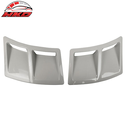 Wholesale 15-21 Subaru WRX STI Style Rear Bumper Side Fender Vent Painted #K1X White