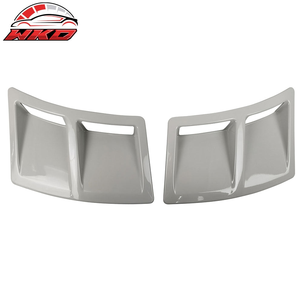 Wholesale 15-21 Subaru WRX STI Style Rear Bumper Side Fender Vent Painted #K1X White