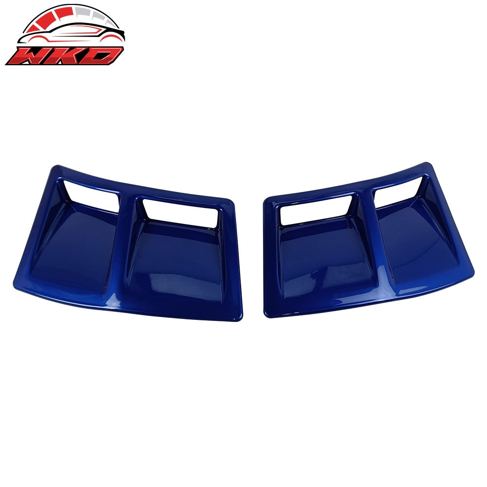 Wholesale 15-21 Subaru WRX STI Style Rear Bumper Side Fender Vent Painted #K7X Blue