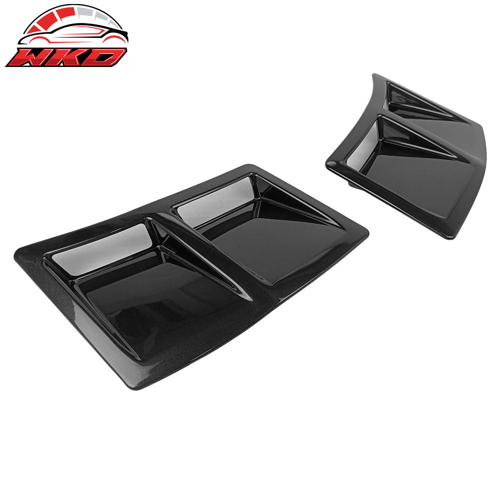 Fits 15-21 Subaru WRX STI Style Rear Bumper Side Fender Vent Painted #61K Gray