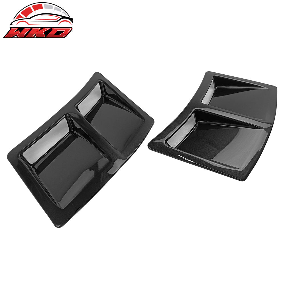 Fits 15-21 Subaru WRX STI Style Rear Bumper Side Fender Vent Painted #61K Gray