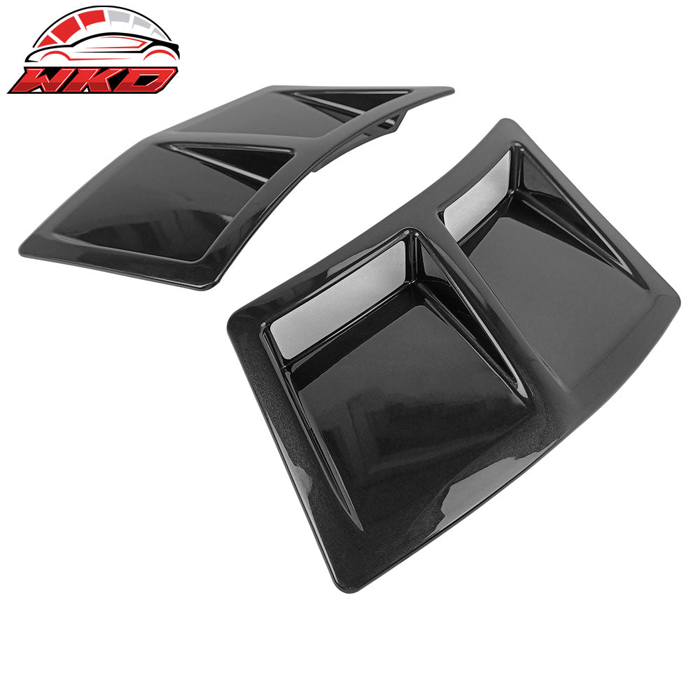 Fits 15-21 Subaru WRX STI Style Rear Bumper Side Fender Vent Painted #61K Gray