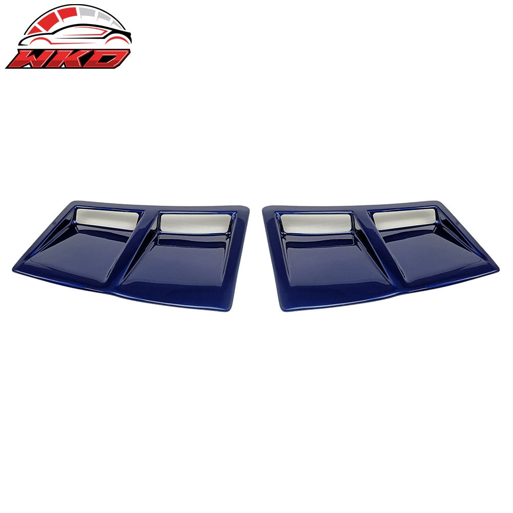 Wholesale 15-21 Subaru WRX STI Style Rear Bumper Side Fender Vent Painted #E8H Blue