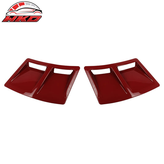 Wholesale 15-21 Subaru WRX STI Style Rear Bumper Side Fender Vent Painted #C7P Red