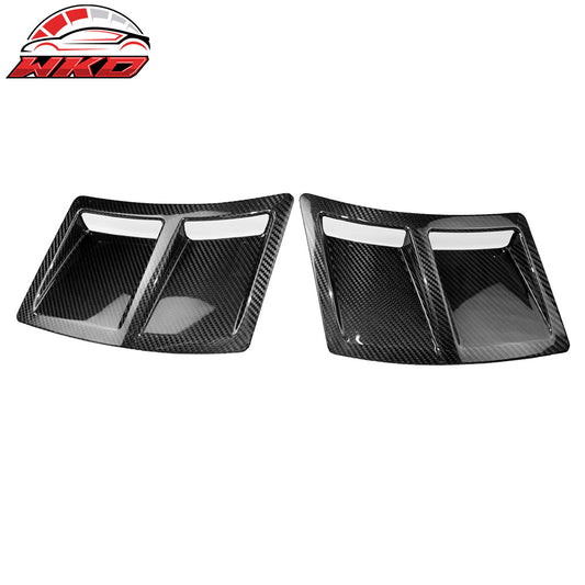 Wholesale 15-21 Subaru WRX STI Style Carbon Fiber CF Rear Bumper Side Fender Vent 2PC