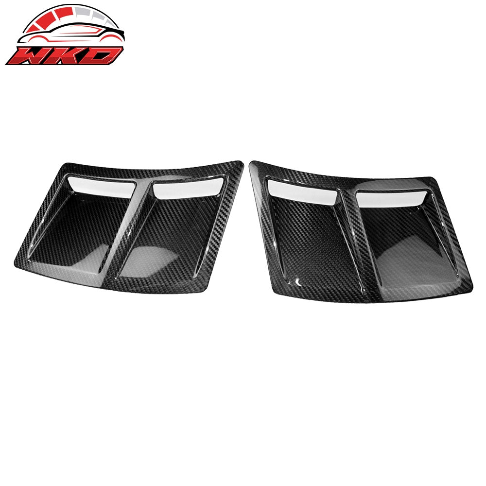 Wholesale 15-21 Subaru WRX STI Style Carbon Fiber CF Rear Bumper Side Fender Vent 2PC