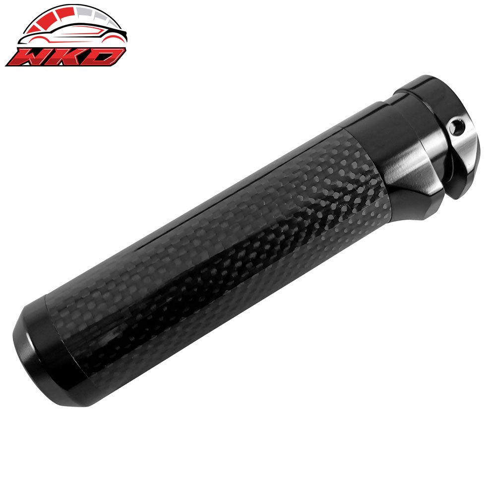 Fits 13-25 FRS GT86 BRZ WRX Forester Handbrake E-Brake Handle Carbon Fiber CF