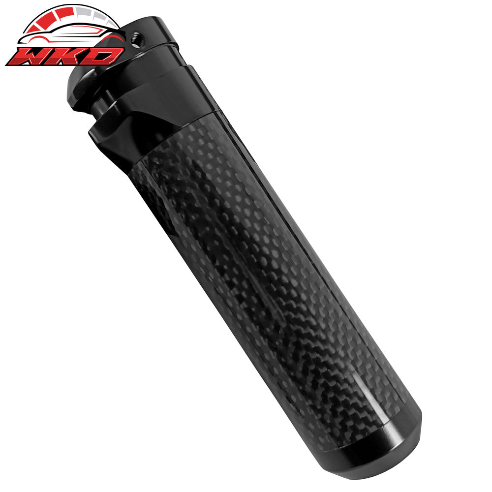 Fits 13-25 FRS GT86 BRZ WRX Forester Handbrake E-Brake Handle Carbon Fiber CF