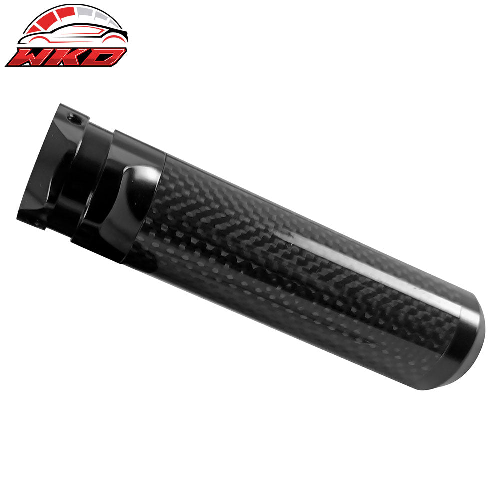 Fits 13-25 FRS GT86 BRZ WRX Forester Handbrake E-Brake Handle Carbon Fiber CF